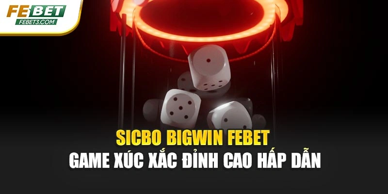 Sicbo Bigwin FEBET – Game Xúc Xắc Đỉnh Cao Hấp Dẫn